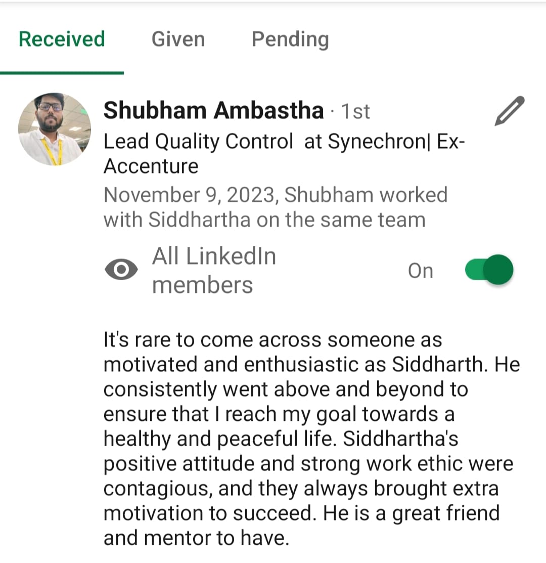 Shubham Review